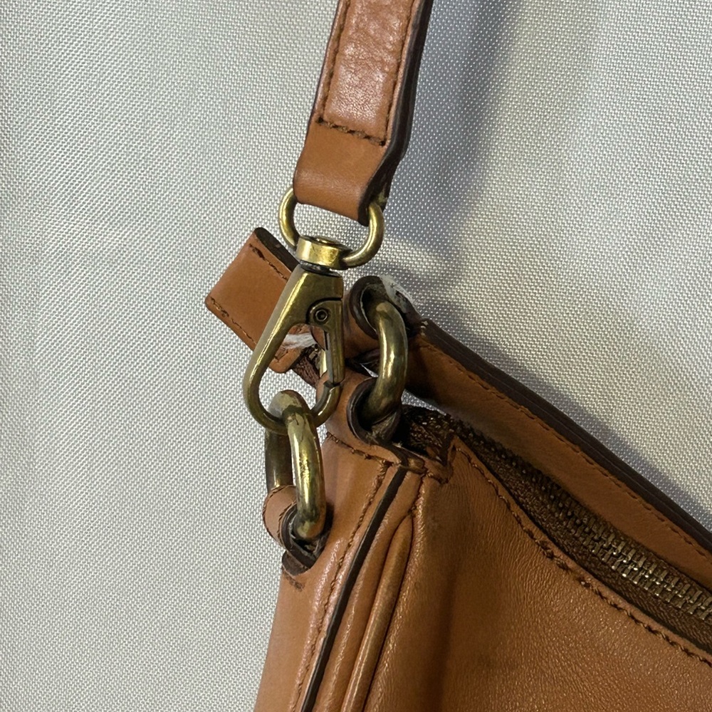 Vintage Brown Hobo Bag by Fossil - Picture 6 of 15